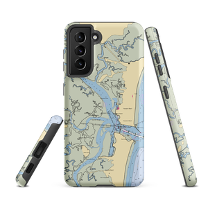 Hampton River Marina (Seabrook, NH) NOAA Chart Samsung Phone Case