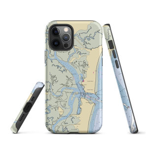 Hampton River Marina (Seabrook, NH) NOAA Chart  Tough iPhone Case