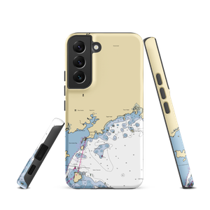 Town of Manchester-by-the-Sea (Marblehead, MA) NOAA Chart Samsung Phone Case