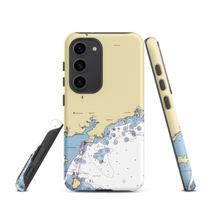 Town of Manchester-by-the-Sea (Marblehead, MA) NOAA Chart Samsung Phone Case