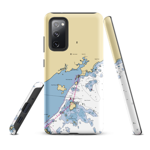 Manchester Yacht Club (Marblehead, MA) NOAA Chart Samsung Phone Case