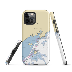 Manchester Yacht Club (Marblehead, MA) NOAA Chart  Tough iPhone Case