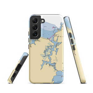 Long Wharf Causeway Ramp (Gloucester, MA) NOAA Chart Samsung Phone Case