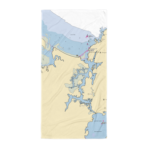 Long Wharf Causeway Ramp (Gloucester, MA) NOAA Chart Towel