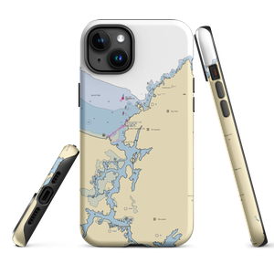 Annisquam Yacht Club (Gloucester, MA) NOAA Chart  Tough iPhone Case