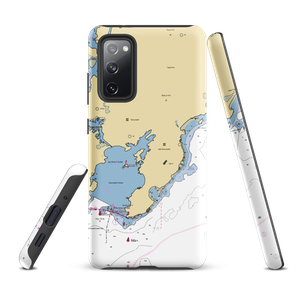 7 Seas Wharf (Gloucester, MA) NOAA Chart Samsung Phone Case