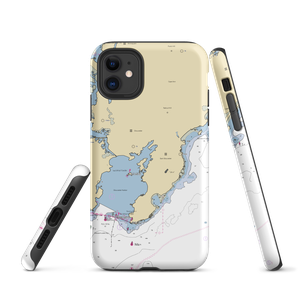 7 Seas Wharf (Gloucester, MA) NOAA Chart  Tough iPhone Case