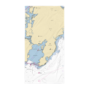 Gloucester Harbormaster (Gloucester, MA) NOAA Chart Towel