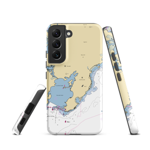 Cripple Cove Town Landing (Gloucester, MA) NOAA Chart Samsung Phone Case