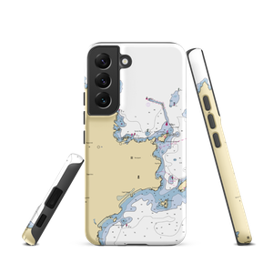 White Wharf (Rockport, MA) NOAA Chart Samsung Phone Case