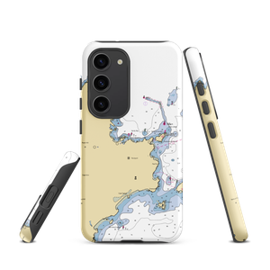 White Wharf (Rockport, MA) NOAA Chart Samsung Phone Case