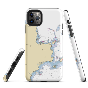 White Wharf (Rockport, MA) NOAA Chart  Tough iPhone Case