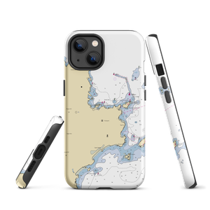 White Wharf (Rockport, MA) NOAA Chart  Tough iPhone Case