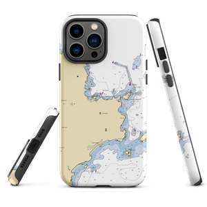 Sandy Bay Yacht Club (Rockport, MA) NOAA Chart  Tough iPhone Case