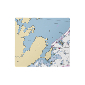 Little Harbor Boat Yard (Prides Crossing, MA) NOAA Chart  Gaming Mouse Pad