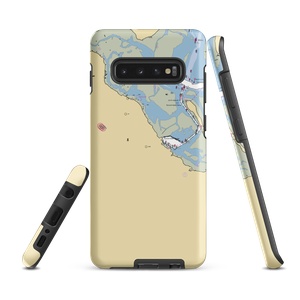 Plymouth Harbor Adventure Pier (Accord, MA) NOAA Chart Samsung Phone Case