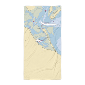 Safe Harbor Plymouth (Accord, MA) NOAA Chart Towel