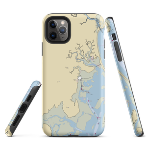 Bayside Marine (Green Harbor, MA) NOAA Chart  Tough iPhone Case