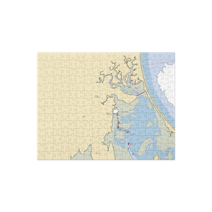 Bayside Marine (Green Harbor, MA) NOAA Chart Jigsaw Puzzle