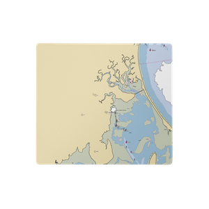 Bayside Marine (Green Harbor, MA) NOAA Chart  Gaming Mouse Pad