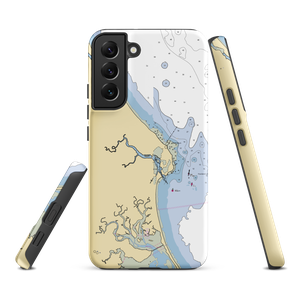 Brant Rock Town Pier (Brant Rock, MA) NOAA Chart Samsung Phone Case