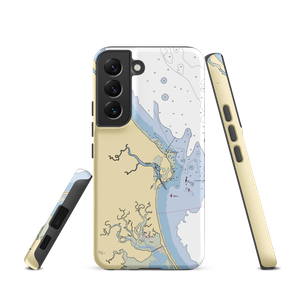 Safe Harbor Green Harbor (Brant Rock, MA) NOAA Chart Samsung Phone Case