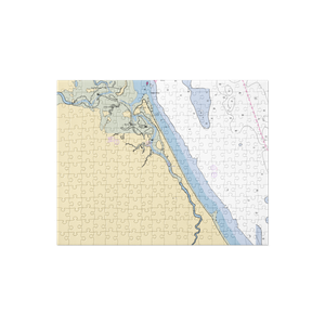 Marshfield Yacht Club (Humarock, MA) NOAA Chart Jigsaw Puzzle