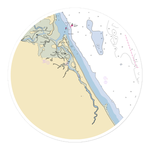 Erickson Marine Service (Humarock, MA) NOAA Chart Sticker