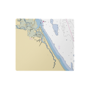 Bridgwaye Marina (Humarock, MA) NOAA Chart  Gaming Mouse Pad