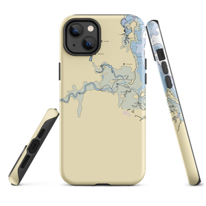 Roht Marine (Marshfield Hills, MA) NOAA Chart  Tough iPhone Case