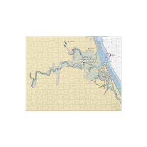 Roht Marine (Marshfield Hills, MA) NOAA Chart Jigsaw Puzzle