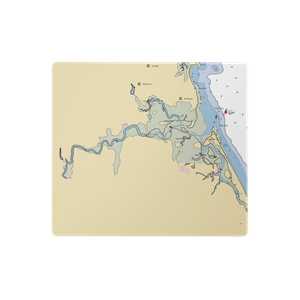 Roht Marine (Marshfield Hills, MA) NOAA Chart  Gaming Mouse Pad