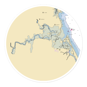 Roht Marine (Marshfield Hills, MA) NOAA Chart Sticker