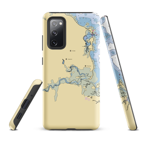 Herring River Marina (Marshfield Hills, MA) NOAA Chart Samsung Phone Case