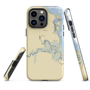 Herring River Marina (Marshfield Hills, MA) NOAA Chart  Tough iPhone Case