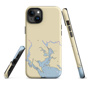 Wareham Town Pier (Wareham, MA) NOAA Chart  Tough iPhone Case