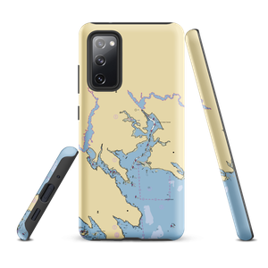 British Landing Condominiums and Yacht Club (Wareham, MA) NOAA Chart Samsung Phone Case