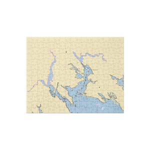 Zecco Marina (Wareham, MA) NOAA Chart Jigsaw Puzzle