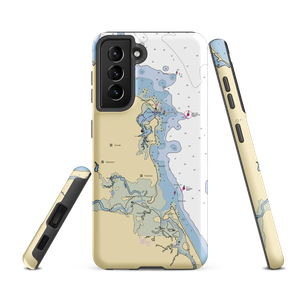 Scituate Launch/Waterline Moorings (Marshfield Hills, MA) NOAA Chart Samsung Phone Case