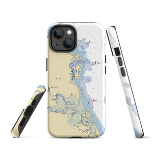 Foster Rigging and Yacht Service (Marshfield Hills, MA) NOAA Chart  Tough iPhone Case