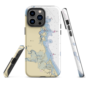 Foster Rigging and Yacht Service (Marshfield Hills, MA) NOAA Chart  Tough iPhone Case