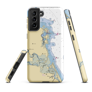 Scituate Harbor Cole Parkway Marina (Marshfield Hills, MA) NOAA Chart Samsung Phone Case