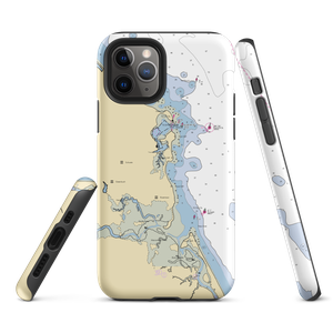 Scituate Harbor Cole Parkway Marina (Marshfield Hills, MA) NOAA Chart  Tough iPhone Case