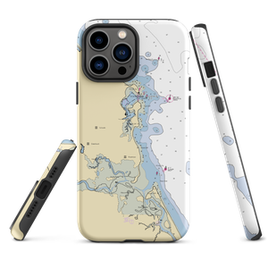 Scituate Marine Park Marina & Maritime Center (Marshfield Hills, MA) NOAA Chart  Tough iPhone Case