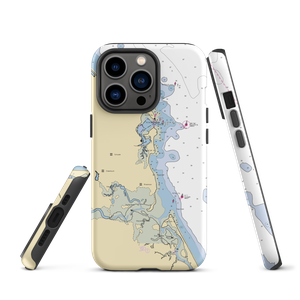 Scituate Marine Park Marina & Maritime Center (Marshfield Hills, MA) NOAA Chart  Tough iPhone Case