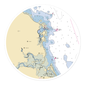 Scituate Marine Park Marina & Maritime Center (Marshfield Hills, MA) NOAA Chart Sticker