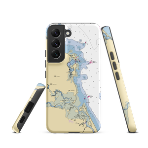 Scituate Boat Works (Marshfield Hills, MA) NOAA Chart Samsung Phone Case
