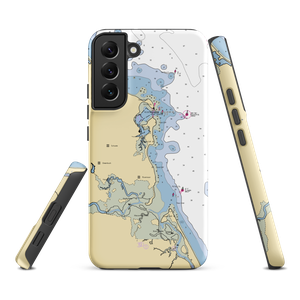 Scituate Boat Works (Marshfield Hills, MA) NOAA Chart Samsung Phone Case