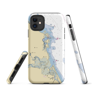 Scituate Boat Works (Marshfield Hills, MA) NOAA Chart  Tough iPhone Case