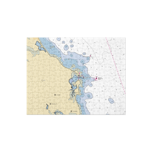 TKO Keileys Rest (Marshfield Hills, MA) NOAA Chart Jigsaw Puzzle